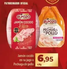 elpozo - Jamon Cocido En Su Jugo O Pechuga De Pollo