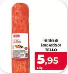 Tello - Fiambre De Lomo Adobado