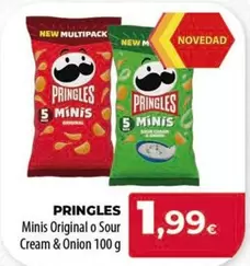 Pringles - Minis Original O Sour Cream & Onion