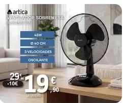 Artica - Ventilador Sobremesa AVS45W16N