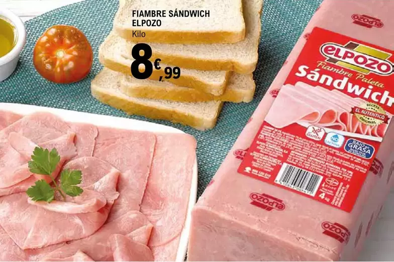 elpozo - Fiambre Sandwich
