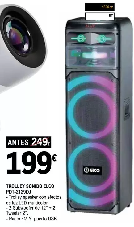 Elco - Trolley Sonido Pdt-2120j