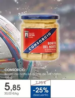 Consorcio - Bonito Del Norte En Aceite De Oliva Tarro