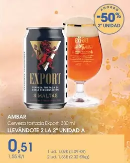 ambar - Cerveza Tostada