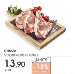 Deraza - Chuleta De Cerdo Iberico