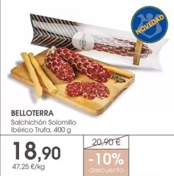 Belloterra - Salchichon Solomillo Iberico Trufa