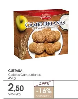 Cuétara - Galletas Campurrianas