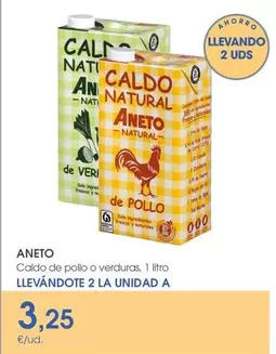 Aneto - Caldo De Pollo O Verduras