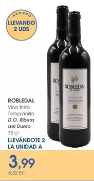 Tempranillo - Vino Tinto  D.o. Ribera Del Duero
