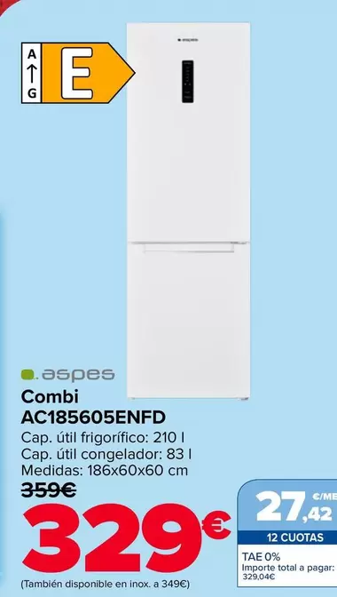 Aspes - Combi AC185605ENFD