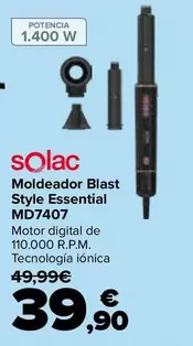 Solac - Moldeador Blast Style Essential MD7407