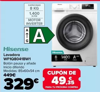 Lavadora WF1Q8041BW1