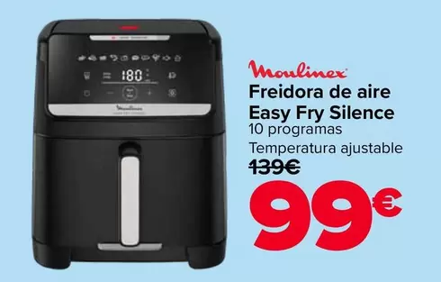 Moulinex - Freidora De Aire Easy Fry Silence