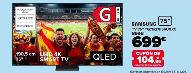 Samsung - Tv 75" TQ75Q7F5AUXXC