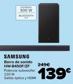 Samsung - Barra De Sonido HW-B450F/ZF