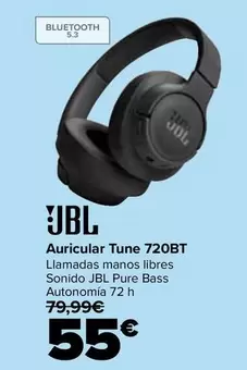JBL - Auricular Tune 720BT