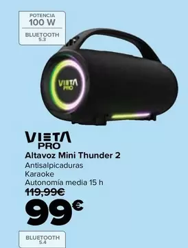 Vieta Pro - Altavoz Mini Thunder 2
