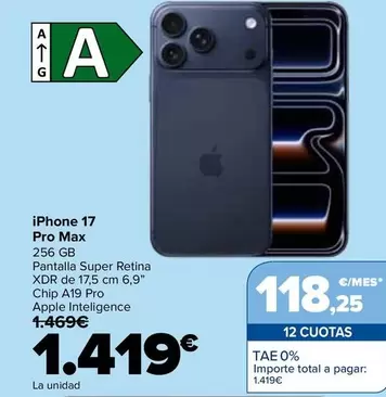 Apple - IPhone 17 Pro Max