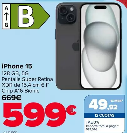 Apple - IPhone 15