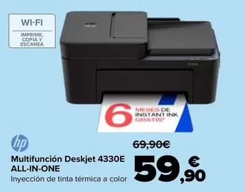 HP - Multifunción Deskjet 4330E ALL-IN-ONE