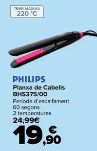 Philips - Plancha De Pelo BHS375/00