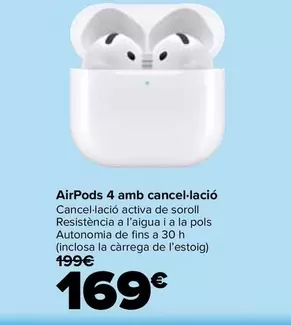 Airpods 4 Con Cancelación