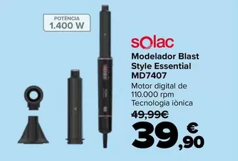 Solac - Moldeador Blast Style Essential MD7407