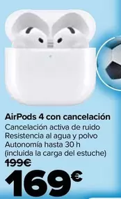 Apple - Airpods 4 Con Cancelacion