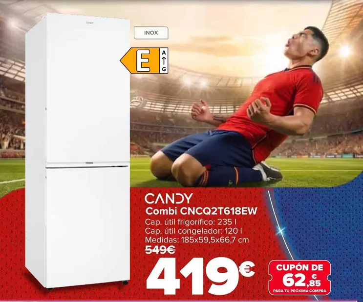 Candy - Combi CNCQ2T618EW