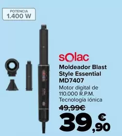 Solac - Moldeador Blast Style Essential MD7407