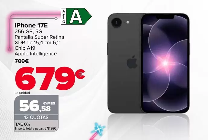 Apple - IPhone 17E