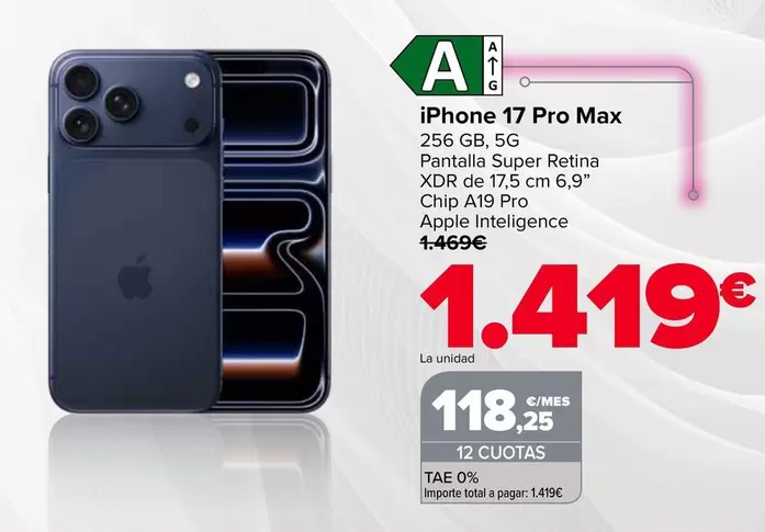 Apple - IPhone 17 Pro Max