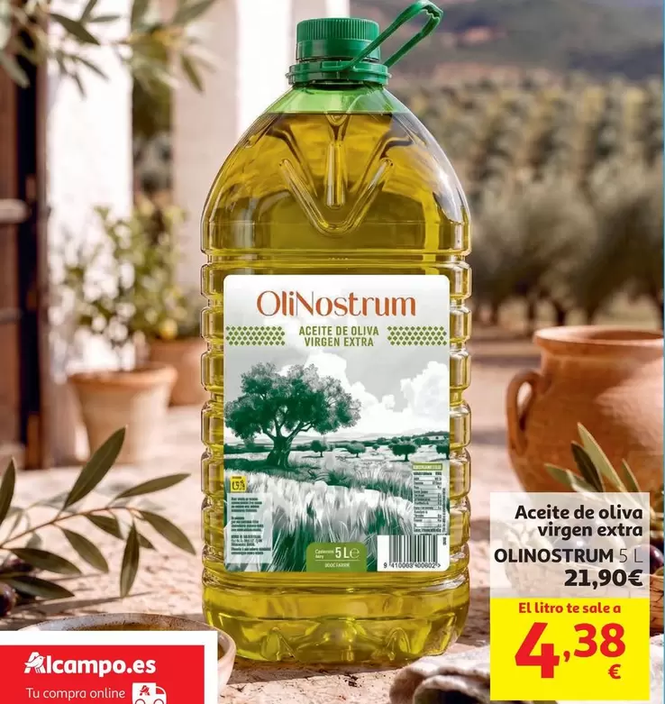 OliNostrum - Aceite De Oliva Virgen Extra