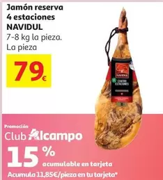 Navidul - Jamón Reserva 4 Estaciones