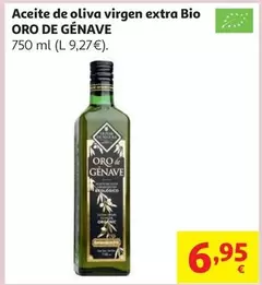 Oro De Génave - Aceite De Oliva Virgen Extra Bio