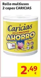 Caricias - Rollo Multiusos 2 Capas