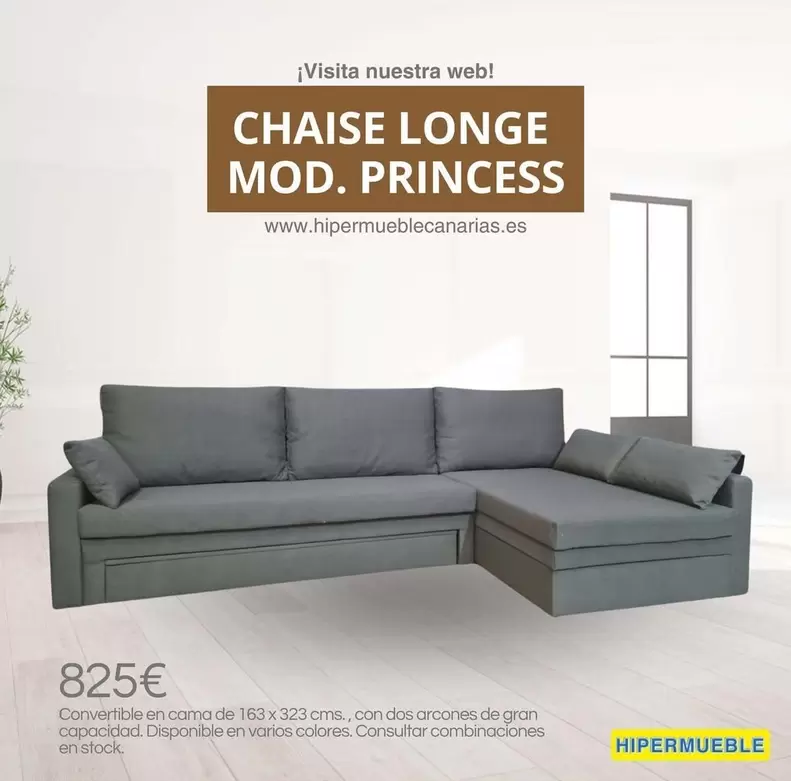 Princess - Chaise Longe Mod.