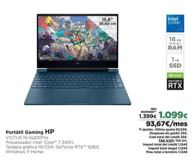 HP - Portàtil Gaming