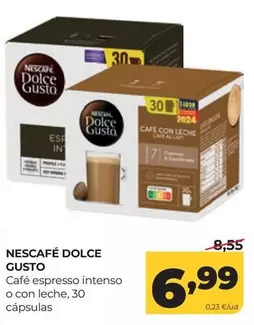 Nescafé - Cafe Espresso Intenso O Con Leche