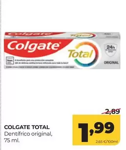 Colgate - Dentífrico Original