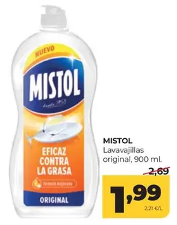 Mistol - Lavavajillas Original