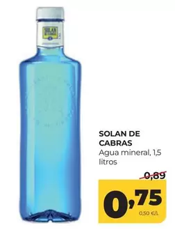 Solán de Cabras - Agua Mineral