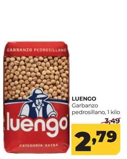 Luengo - Garbanzo Pedrosillano