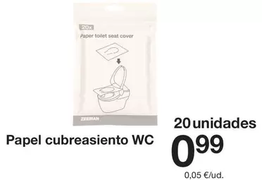 Zeeman - Papel Cubreasiento WC