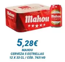 Mahou - Cerveza 5 Estrellas