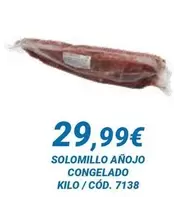 Solomillo Añojo Congelado