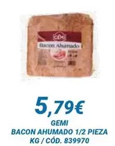 Gemi - Bacon Ahumado