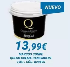Marcos Conde - Queso Crema Camembert