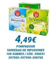 Pompadour - Variedad De Infusiones