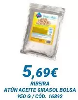 Ribeira - Atún Aceite Girasol Bolsa